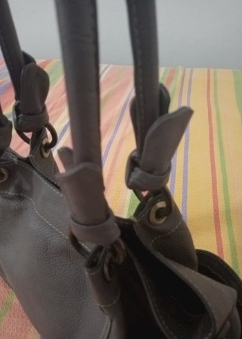 hakiki Deri orjinal Kadın Çanta, - Görsel 9