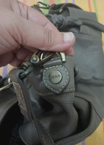 hakiki Deri orjinal Kadın Çanta, - Görsel 10