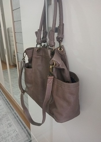 hakiki Deri orjinal Kadın Çanta, - Görsel 3