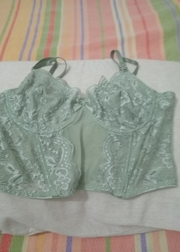 xl Beden Kadın Fırfırlı Basic Bralet