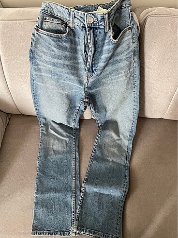36 Beden mavi Renk Zara jean