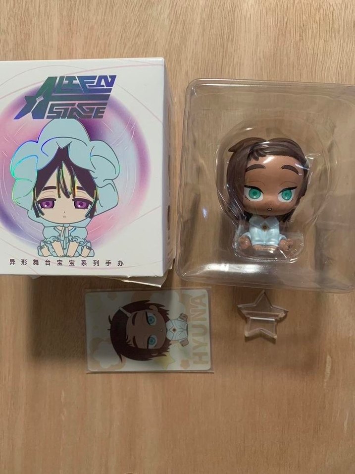 alien stage hyuna bunny baby figures - Görsel 2