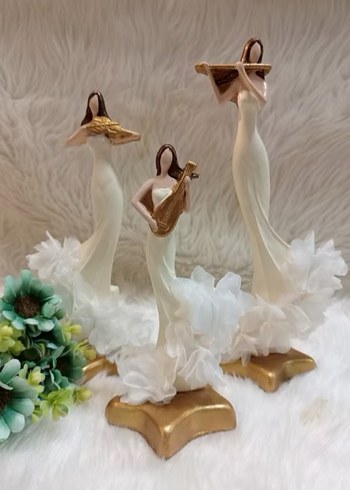 Bordo Renkli Müzisyen Figürleri Seti - Görsel 2