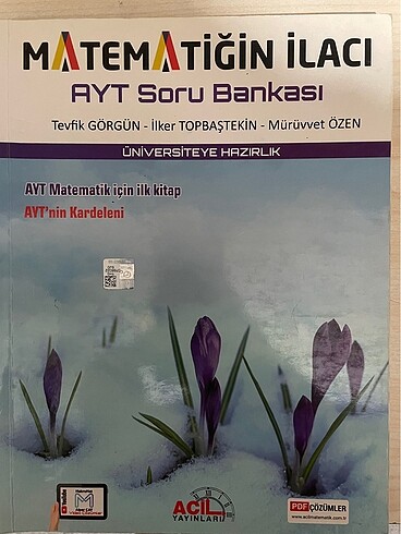 Ayt matematik kitabı