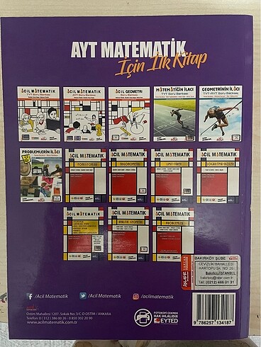  Beden Ayt matematik kitabı