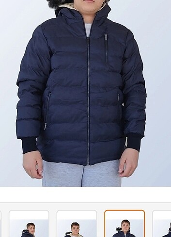 10 Yaş Beden Erkek çocuk mont 