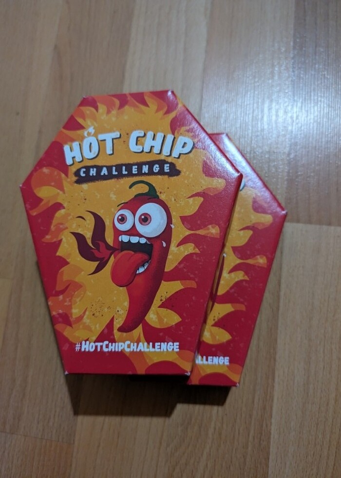 Hot Chip Challenge Dünyanın en acı cipsi (yeni) - Görsel 2