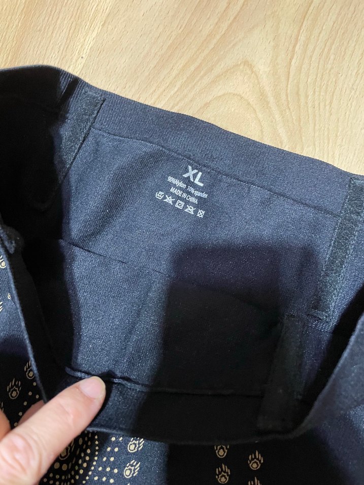 Nakışlı Siyah Midi Kadın külot korse - Görsel 3