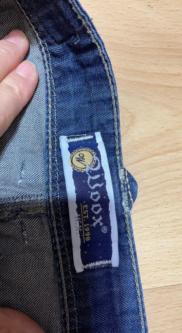 Kadın Mavi Düğmeli Mini Kot Etek - Görsel 4