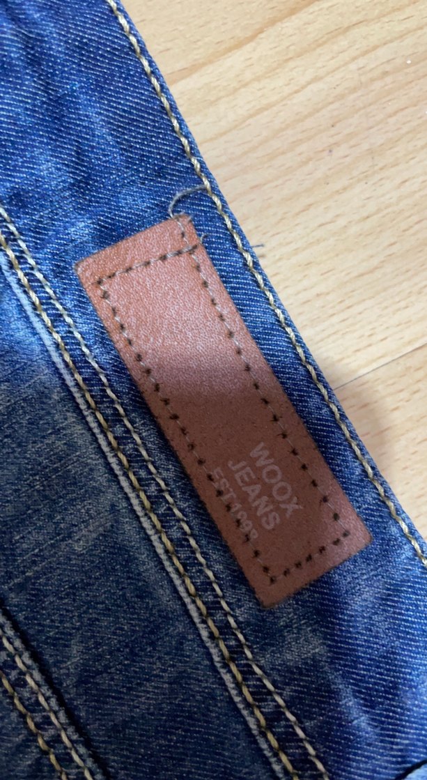 Kadın Mavi Düğmeli Mini Kot Etek - Görsel 3