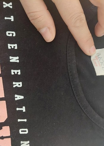 Kız Siyah Baskılı Kolsuz elbise - Görsel 2