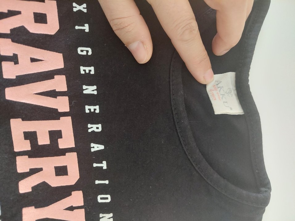 Kız Siyah Baskılı Kolsuz elbise - Görsel 2