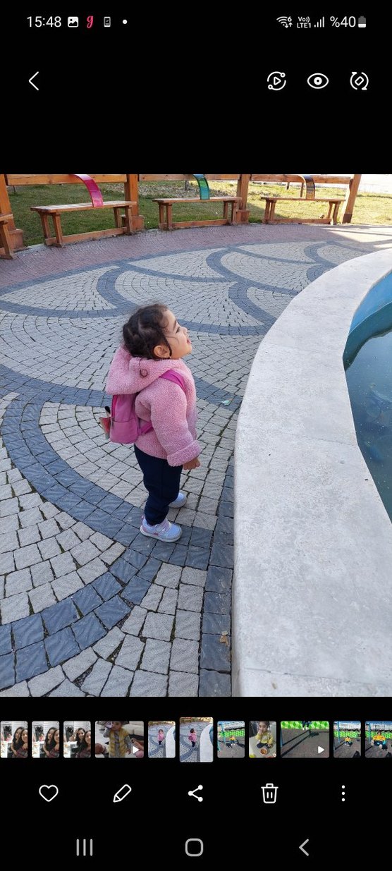 kız bebek örgü fermuarlı hırka 12/24 ay - Görsel 2