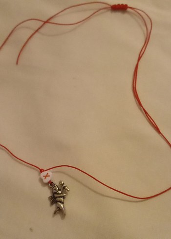 choker kolye istenilen harfle hazırlanır melek figurlu 50tl