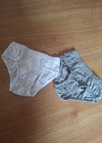 Erkek Çocuk Gri Beyaz 2'li 5-6 Yaş - Görsel 2