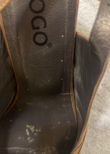 Togo Kahverengi deri Stiletto Topuklu Kadın Ayakkabı