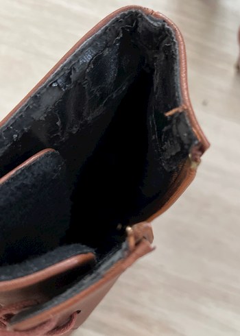 Deri Kahverengi Topuklu Bağcıklı Kadın Bot - Görsel 3