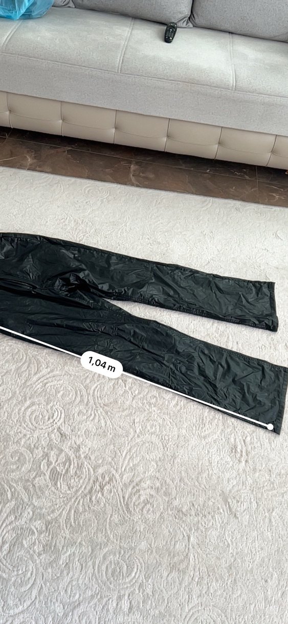 Clockhouse Siyah Deri Görünümlü pantolon - Görsel 3