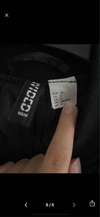 H&M blazer ceket - Görsel 6