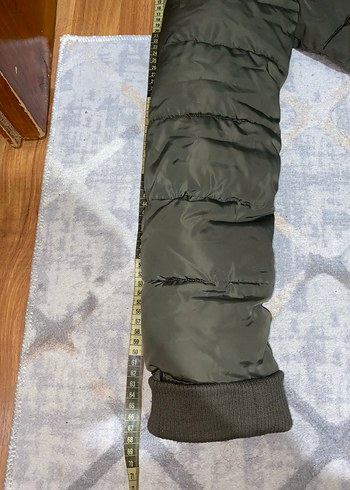 LTB haki Kadın Kürklü Kış Montu - Görsel 6