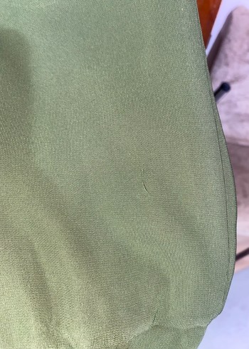 ipekyol Kadın Haki Rahat Kesim Fermuarlı Pantolon - Görsel 3