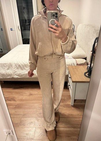 Twist krem kadife takım - Görsel 2