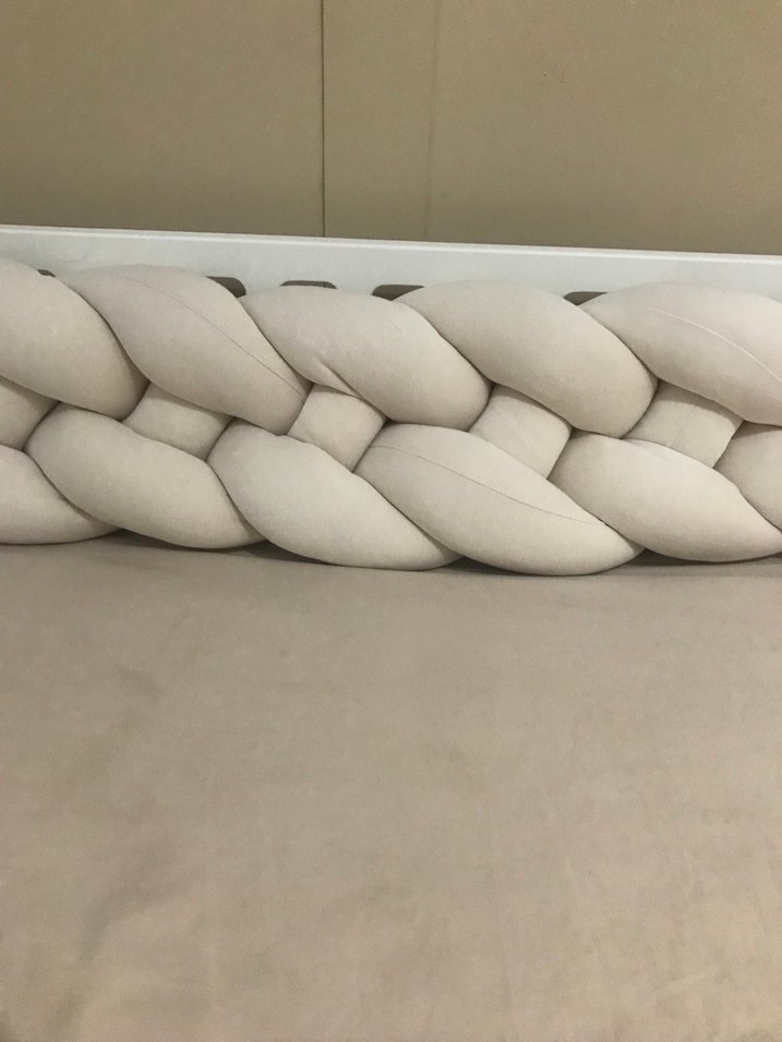 Örgü Korumalık 4 lü bej rengi - Görsel 3