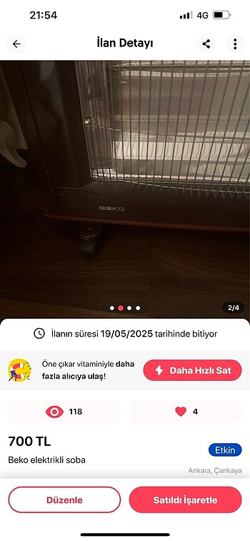 Beko Beko ısıtıcı büyük boy