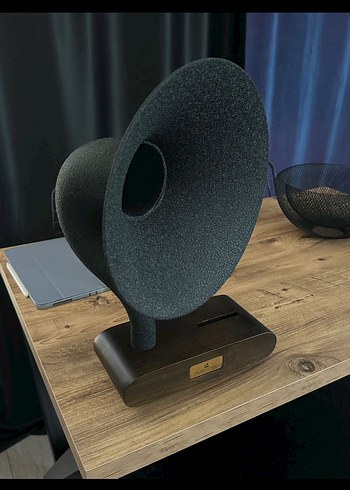 Klasik Tasarımlı Siyah Müzik Sistemi - Görsel 3