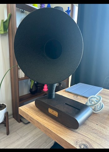 Klasik Tasarımlı Siyah Müzik Sistemi - Görsel 2