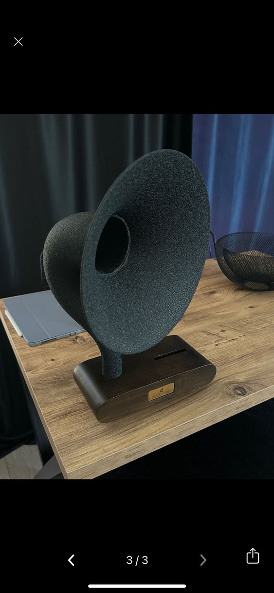 Klasik Tasarımlı Siyah Müzik Sistemi - Görsel 3