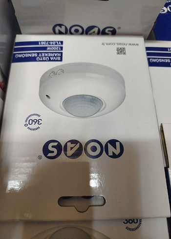 NOAS 1200W Tavan Hareket Sensörü Beyaz - Görsel 2
