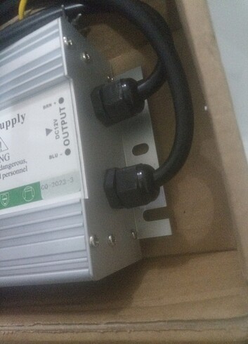 12v 50 amper İp67 power supply smps 