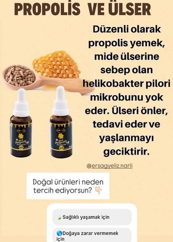 propolis sıvı gıda takviyesidir. - Görsel 2
