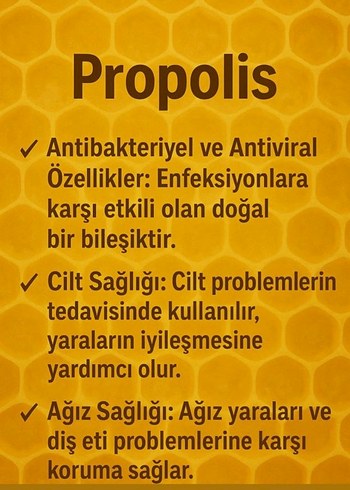 propolis sıvı gıda takviyesidir. - Görsel 3