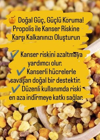 propolis sıvı gıda takviyesidir. - Görsel 4