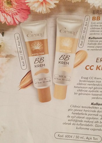 ERSAĞ Açık Ton BB Krem 50ml - Görsel 3