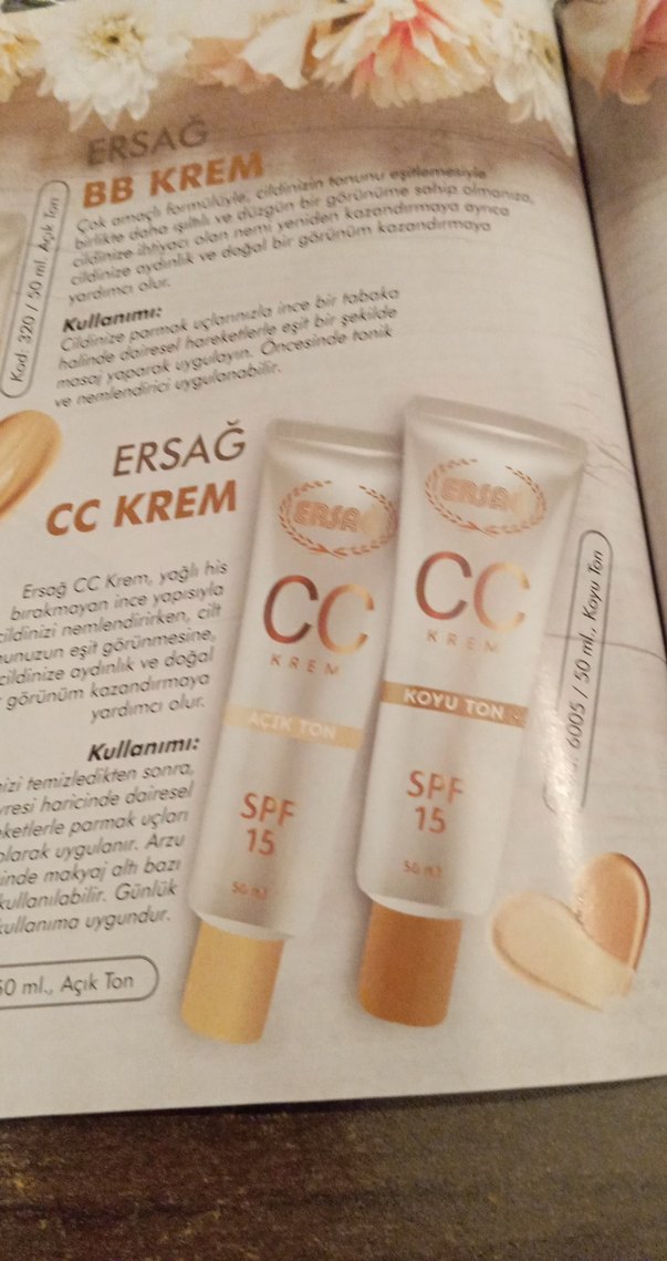 ERSAĞ Açık Ton BB Krem 50ml - Görsel 2