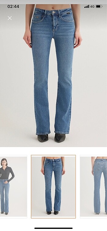 Mavi Jeans Maria High Rise Flare Mavi Jean