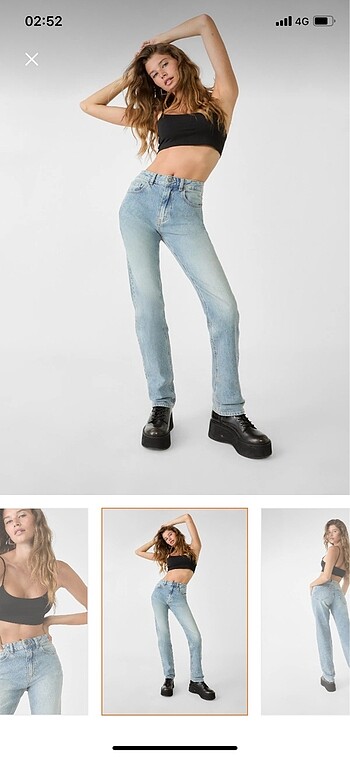 Stradivarius Stradivarius straight fit jean
