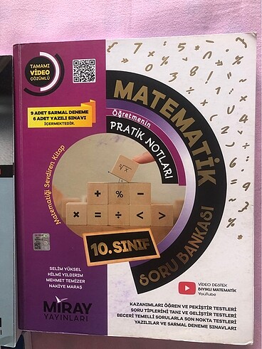 10.sınıf matematik soru bankası Miray yayınları