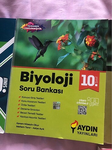 10.sınıf biyoloji soru bankası Aydın yayınları