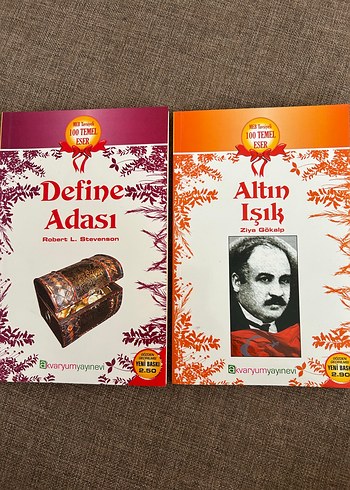 100 temel eser Define Adası ve Altın Işık Kitapları