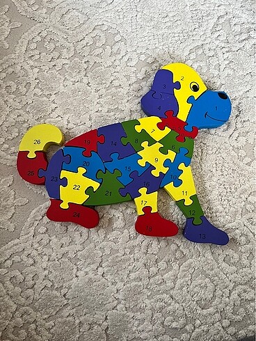 Ahşap puzzle