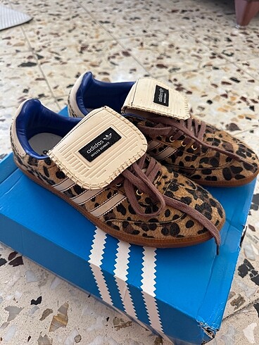 Adidas Samba Pony Wales Bonner Leopard