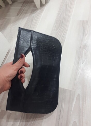 Siyah portföy deri çanta