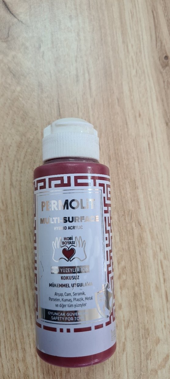PERMOLİT MARKA HOBİ (AKRİLİK) BOYA - Görsel 3