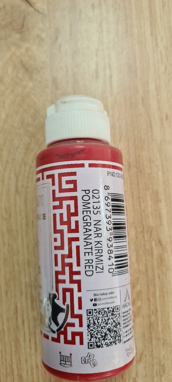 PERMOLİT MARKA HOBİ (AKRİLİK) BOYA - Görsel 4