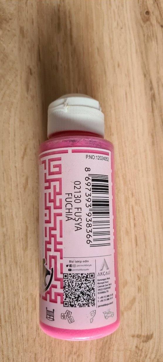 PERMOLİT MARKA HOBİ (AKRİLİK) BOYA - Görsel 4