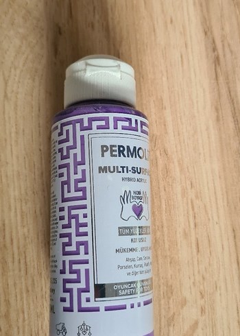 PERMOLİT MARKA HOBİ (AKRİLİK) BOYA - Görsel 3